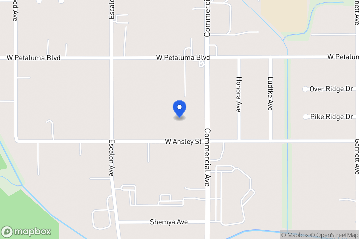 Map of 411 W Ansley St