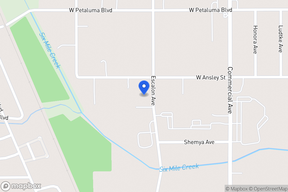Map of 1823  Escalon Ave
