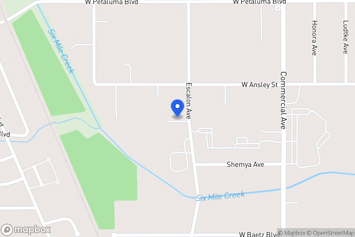 Map of 1831  Escalon Ave
