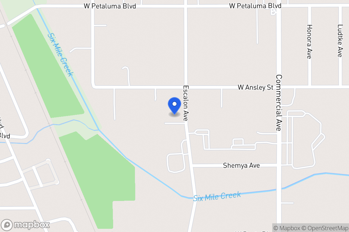 Map of 1827  Escalon Ave
