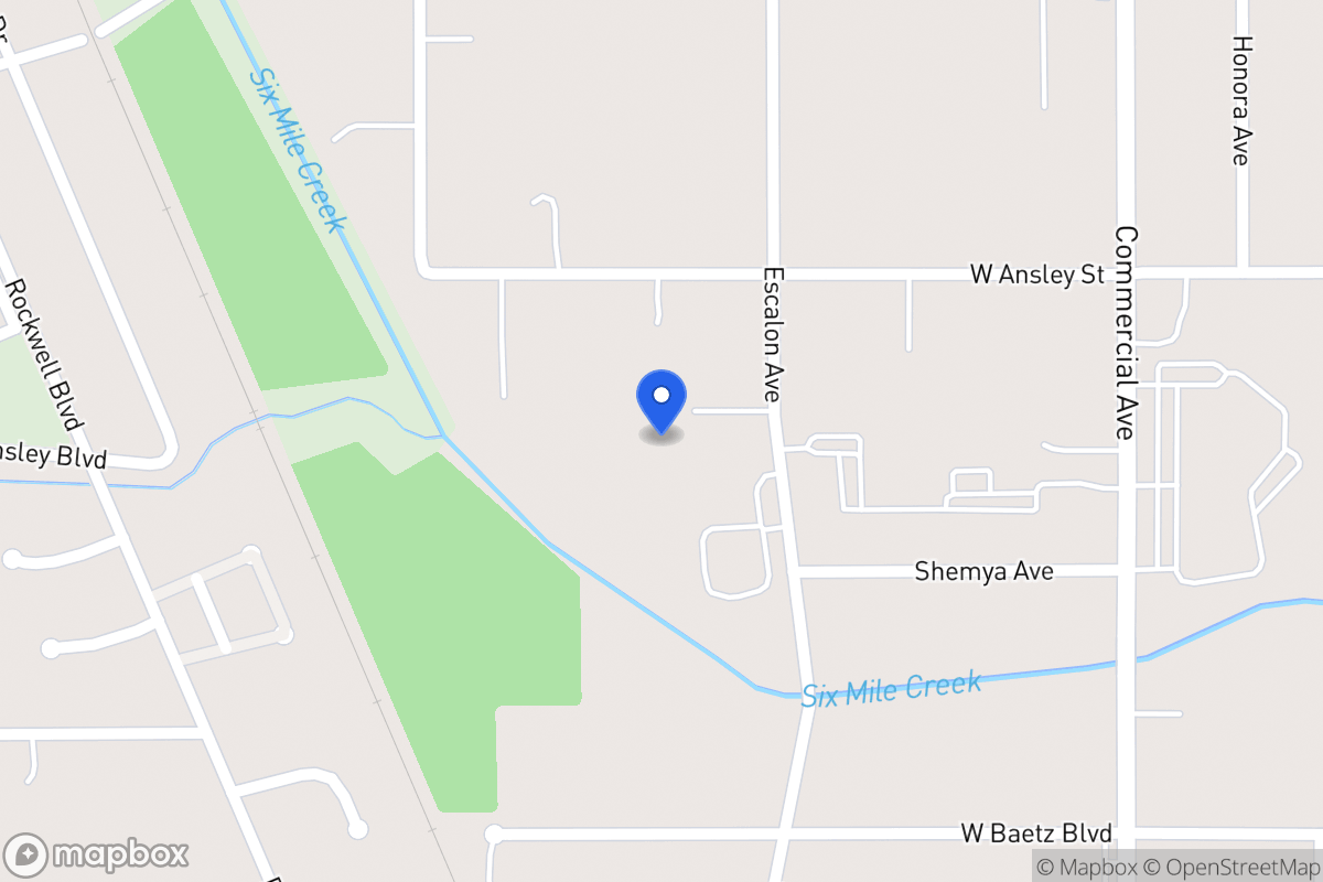 Map of 1839  Escalon Ave
