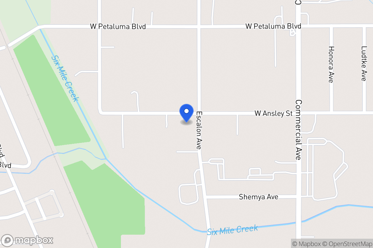 Map of 1803  Escalon Ave