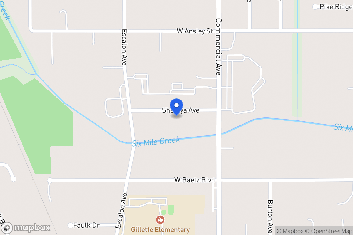 Map of 834  Shemya Ave
