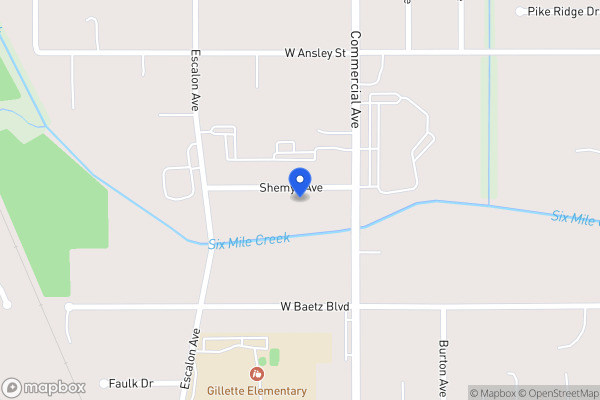 Map of 826  Shemya Ave