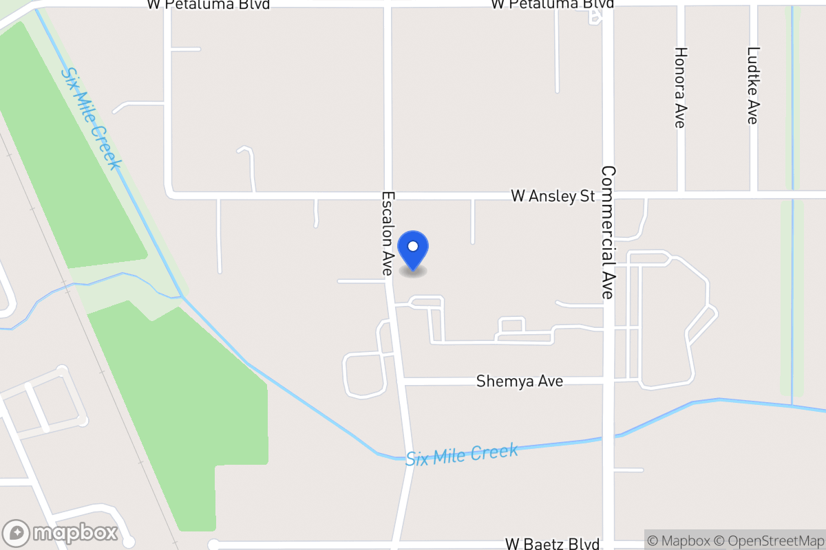 Map of 1830  Escalon Ave