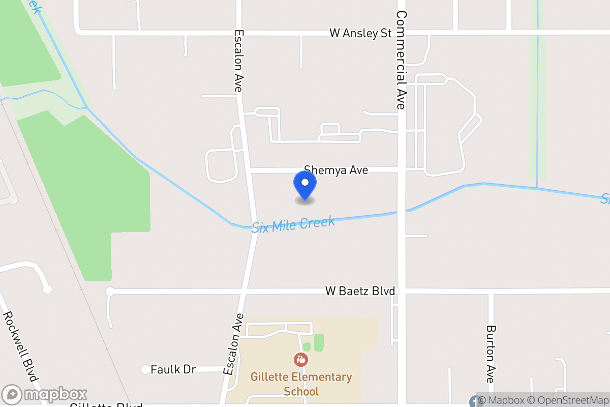 Map of 910  Shemya Ave
