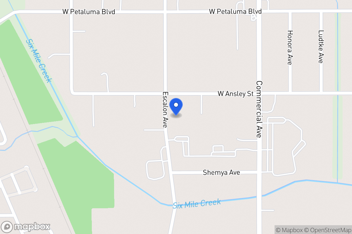Map of 1818  Escalon Ave