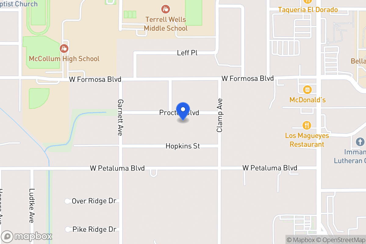 Map of 130  Proctor Blvd
