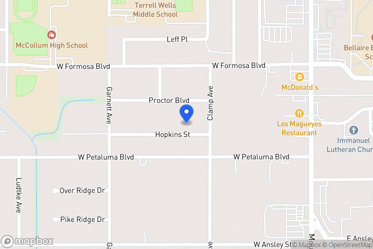 Map of 119  Hopkins St