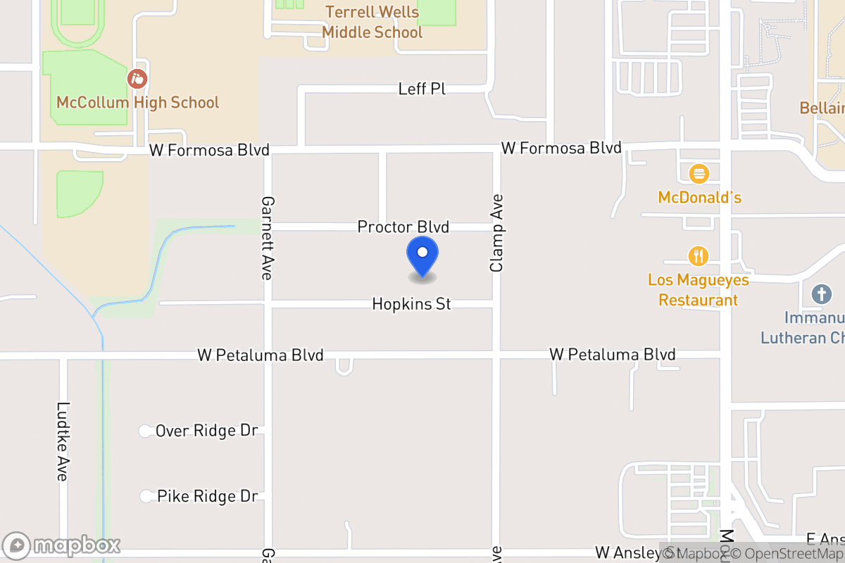 Map of 127  Hopkins St