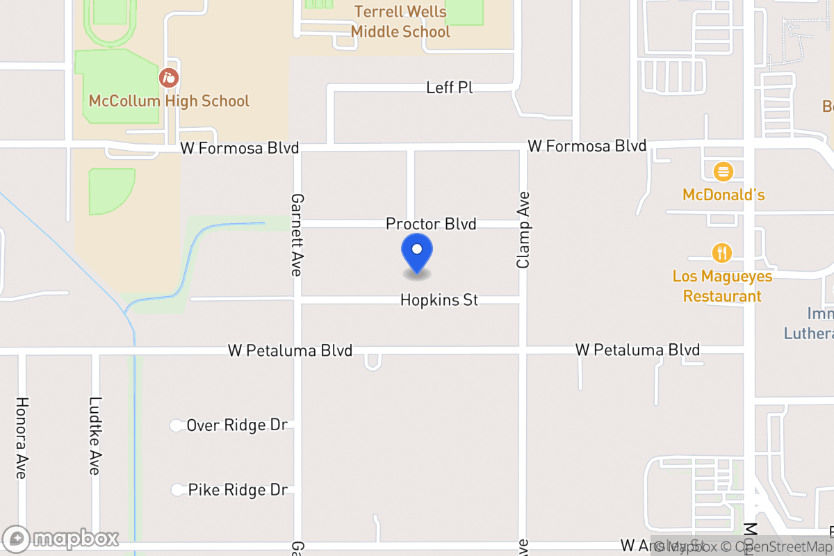 Map of 139  Hopkins St