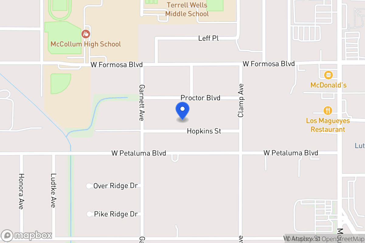 Map of 207  Hopkins St