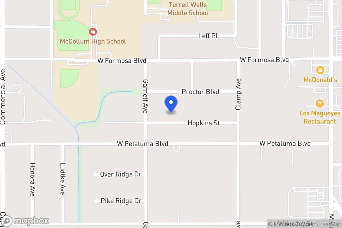 Map of 219  Hopkins St