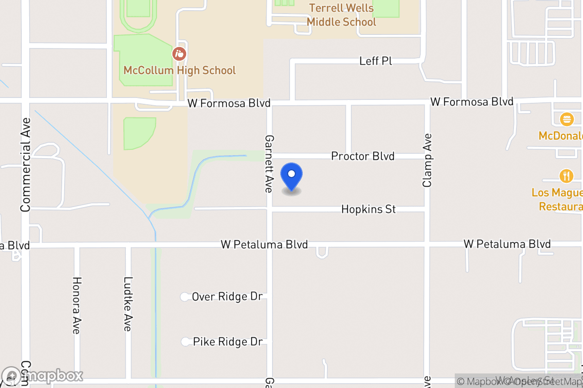 Map of 231  Hopkins St