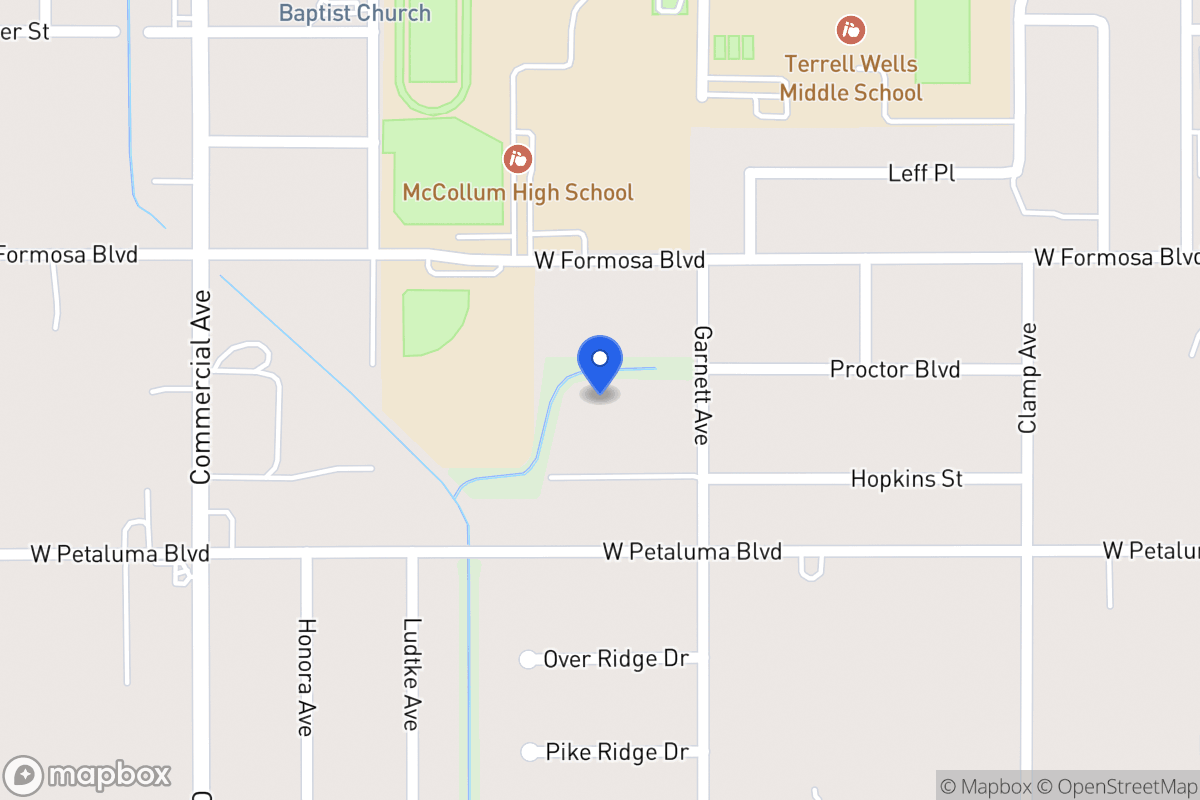 Map of 326  Proctor Blvd