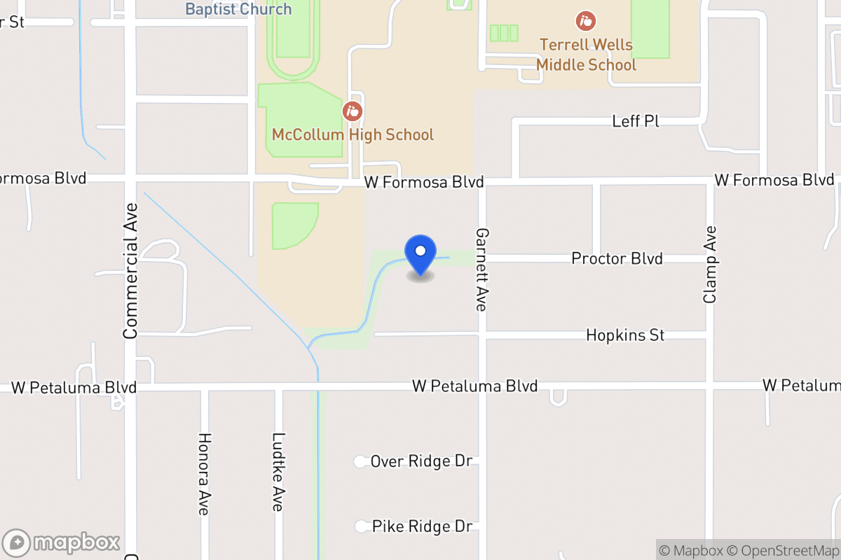 Map of 322  Proctor Blvd