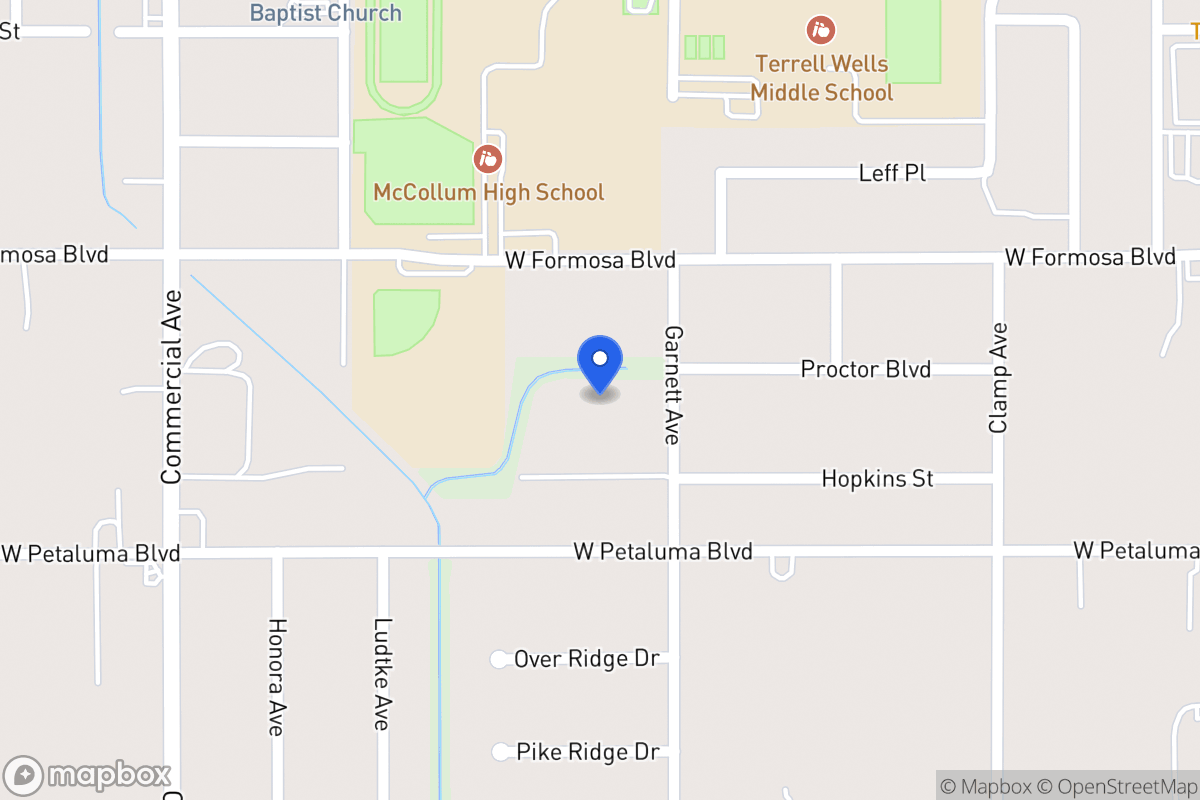 Map of 318  Proctor Blvd