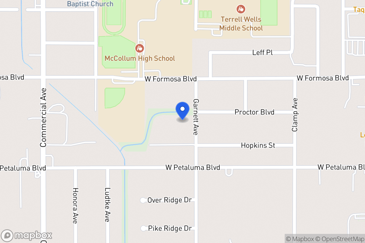 Map of 310  Proctor Blvd