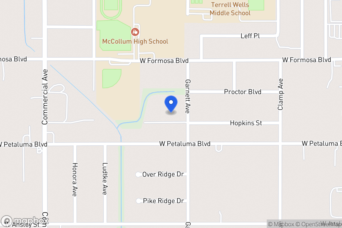 Map of 415  Hopkins