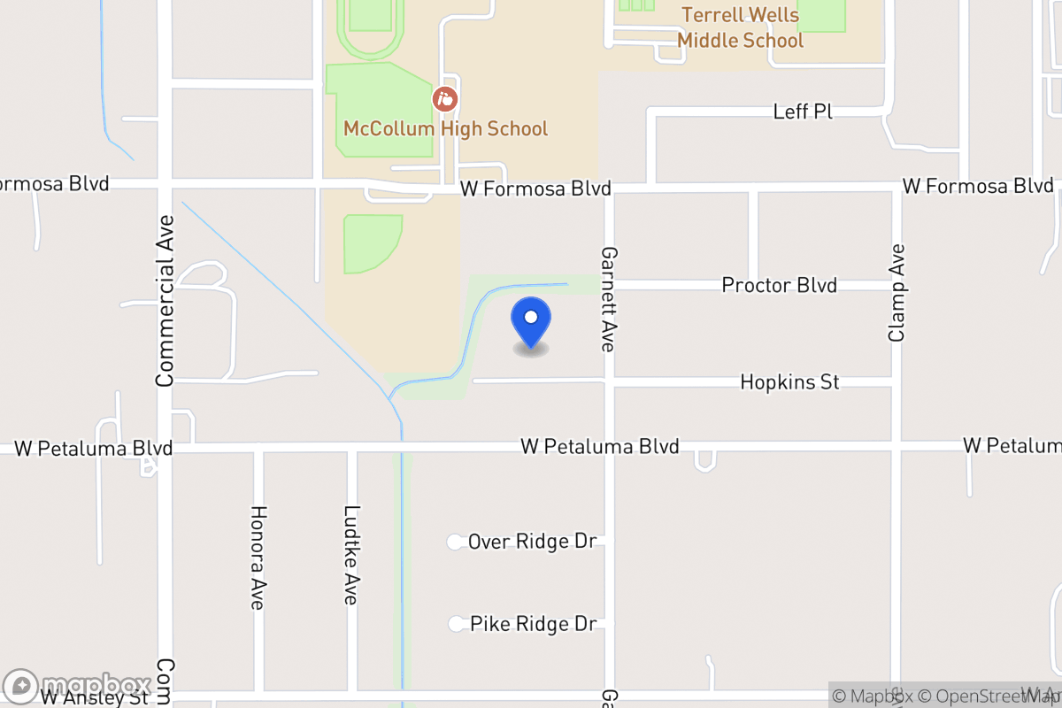 Map of 423  Hopkins