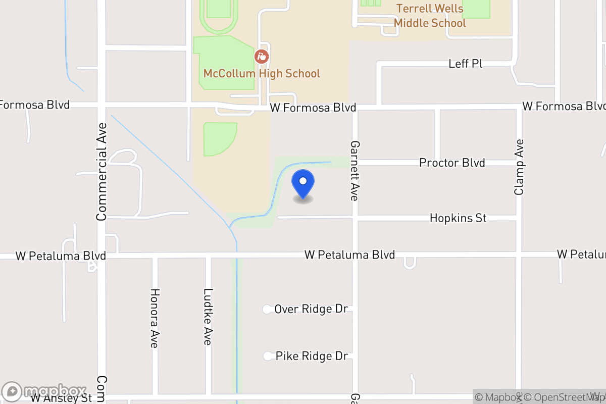 Map of 427  Hopkins