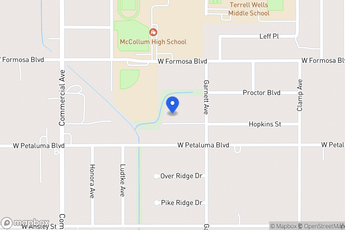 Map of 431  Hopkins
