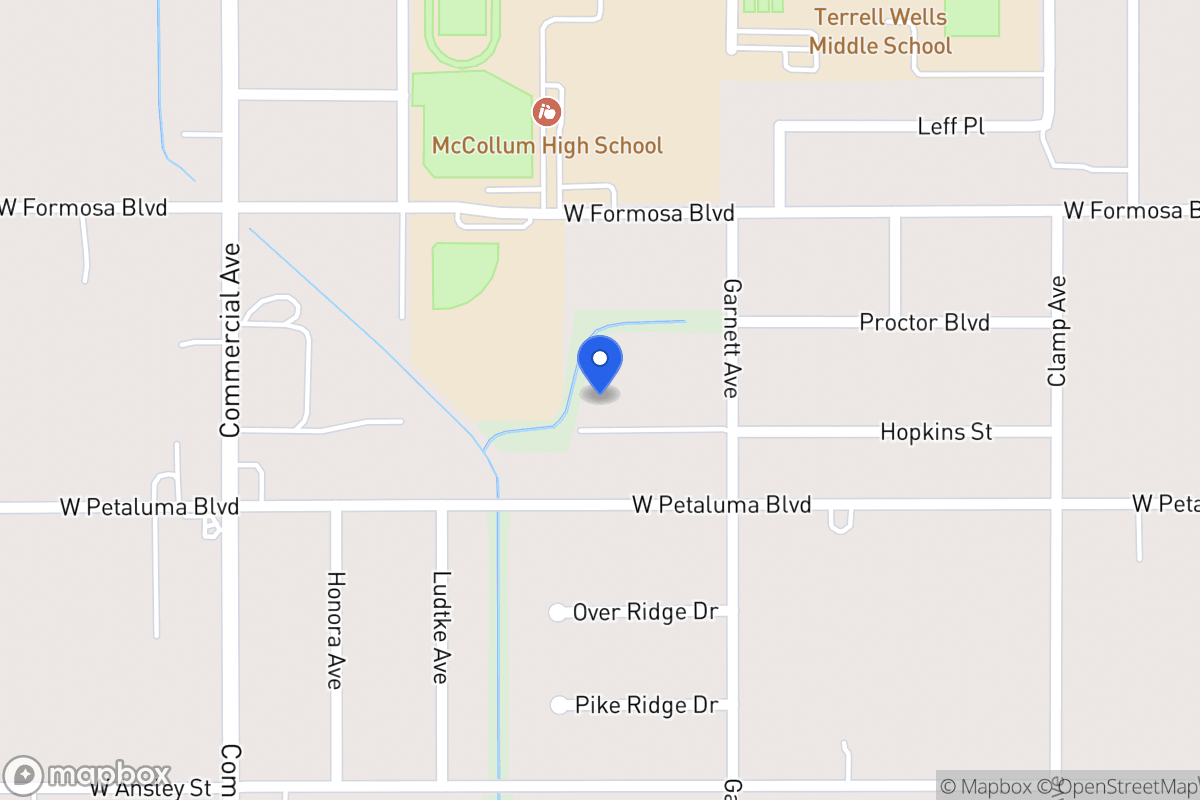 Map of 435  Hopkins