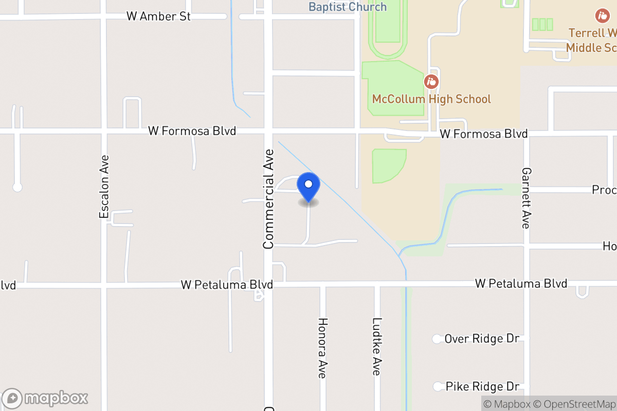 Map of 518  Proctor Blvd