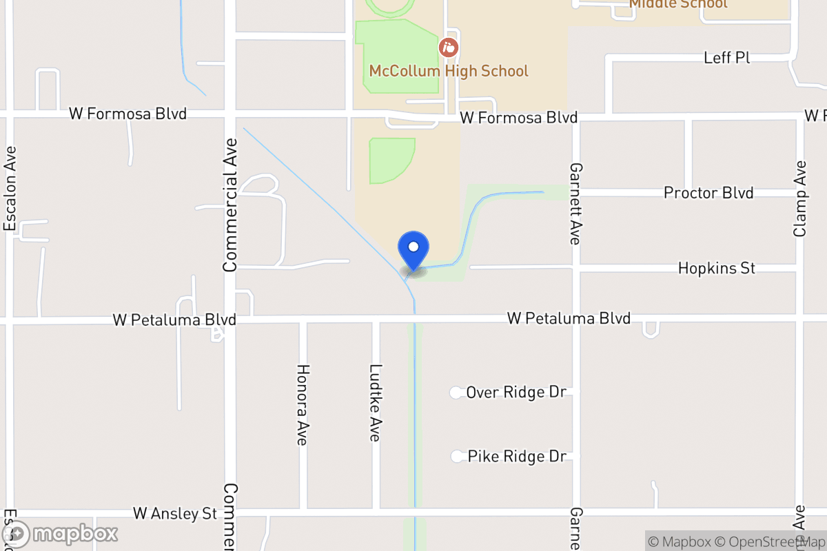 Map of 369 W Petaluma Blvd