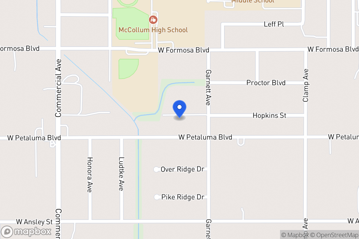 Map of Hopkins