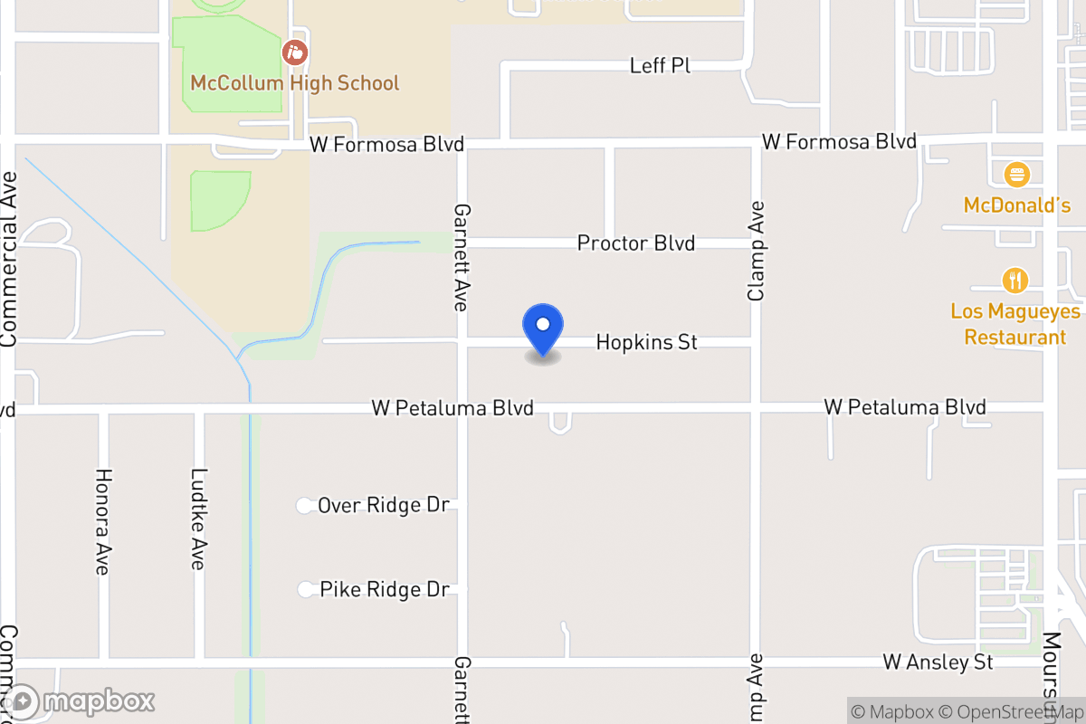 Map of 218  Hopkins St