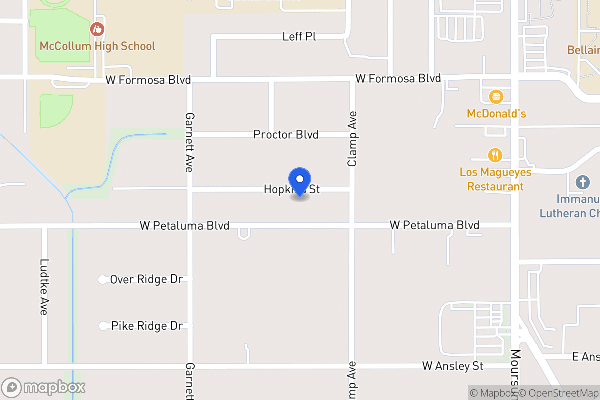 Map of 126  Hopkins St