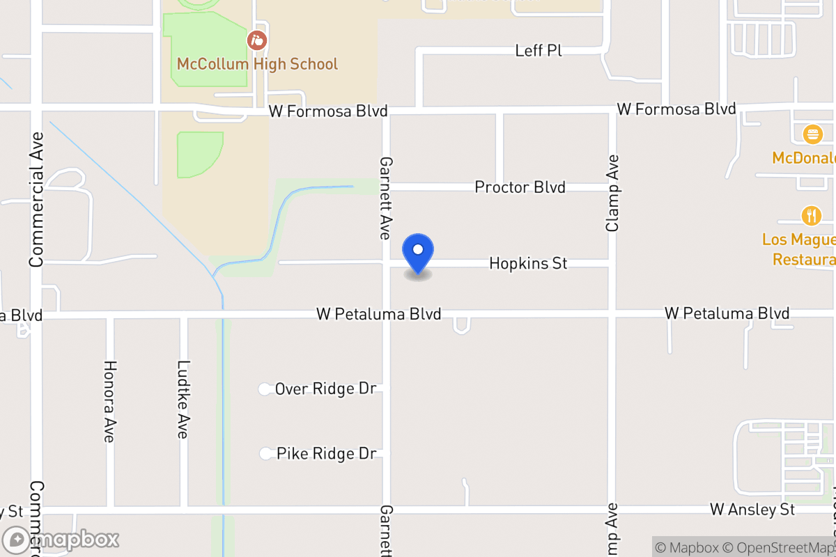 Map of 230  Hopkins St