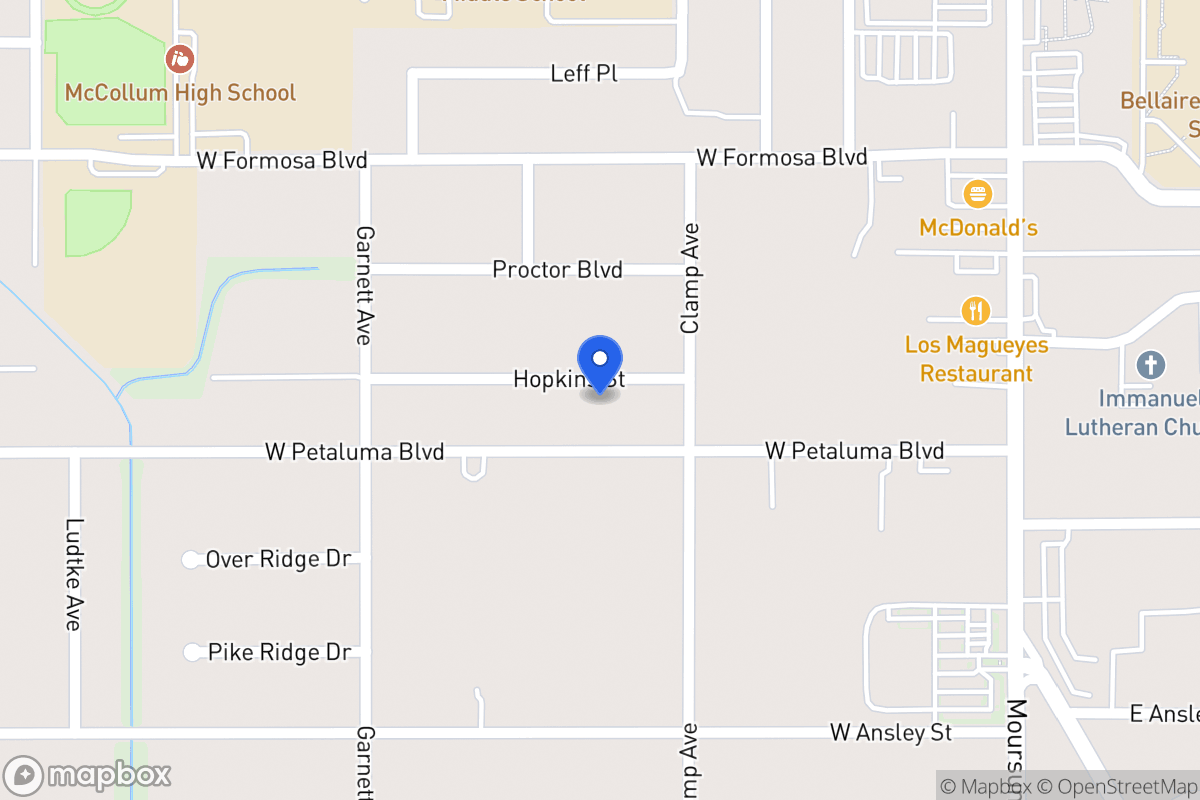 Map of 122  Hopkins St