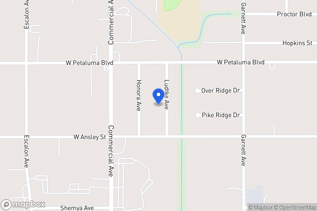 Map of 8705  Ludtke Ave