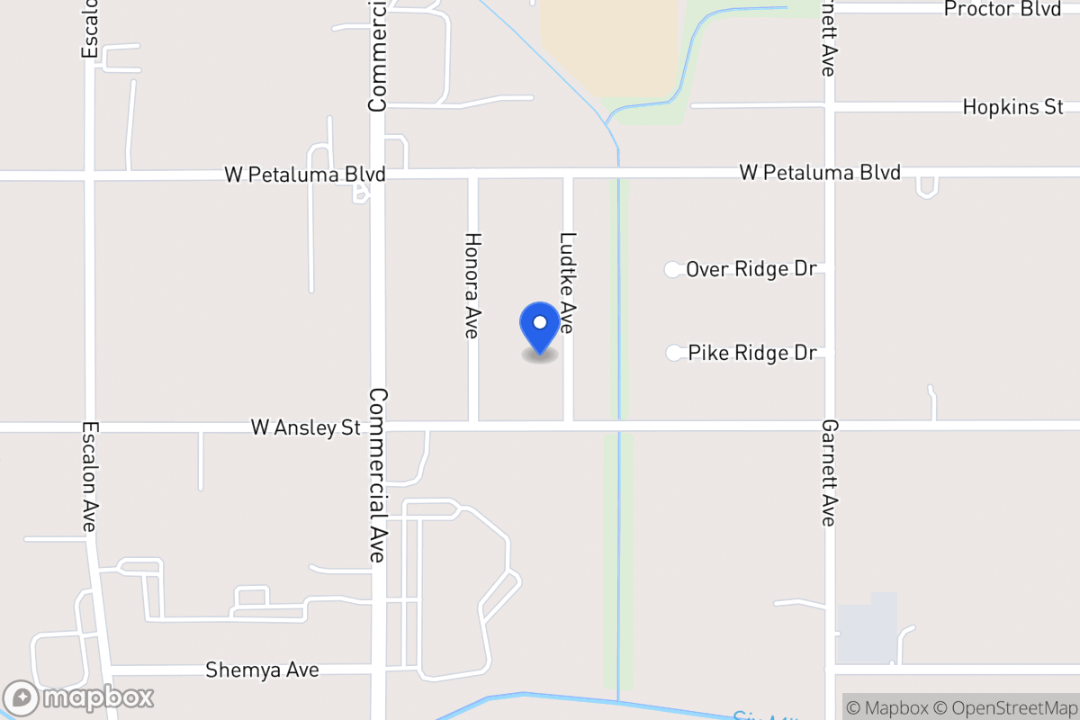 Map of 8715  Ludtke Ave