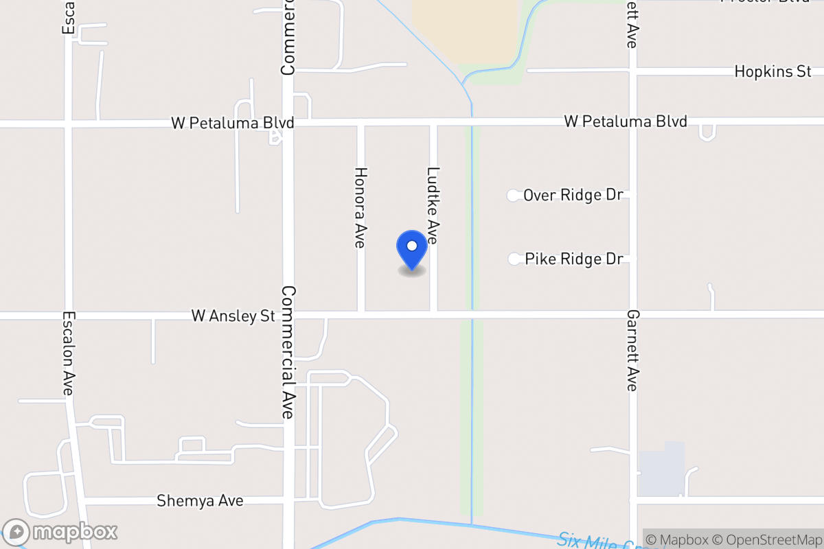 Map of 8719  Ludtke Ave