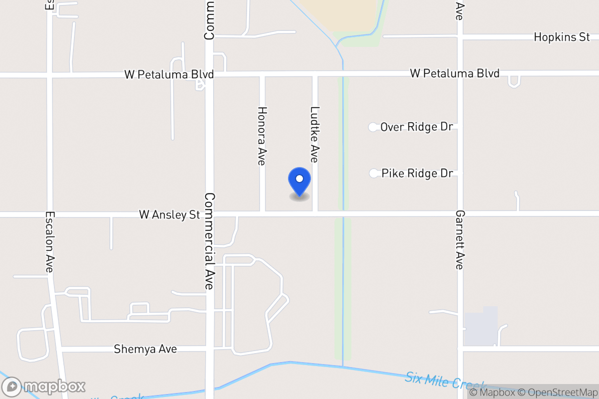 Map of 8727  Ludtke Ave