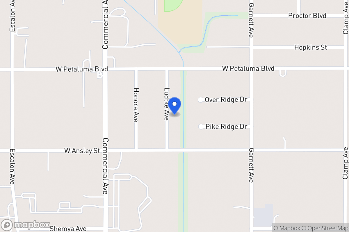 Map of 8702  Ludtke Ave