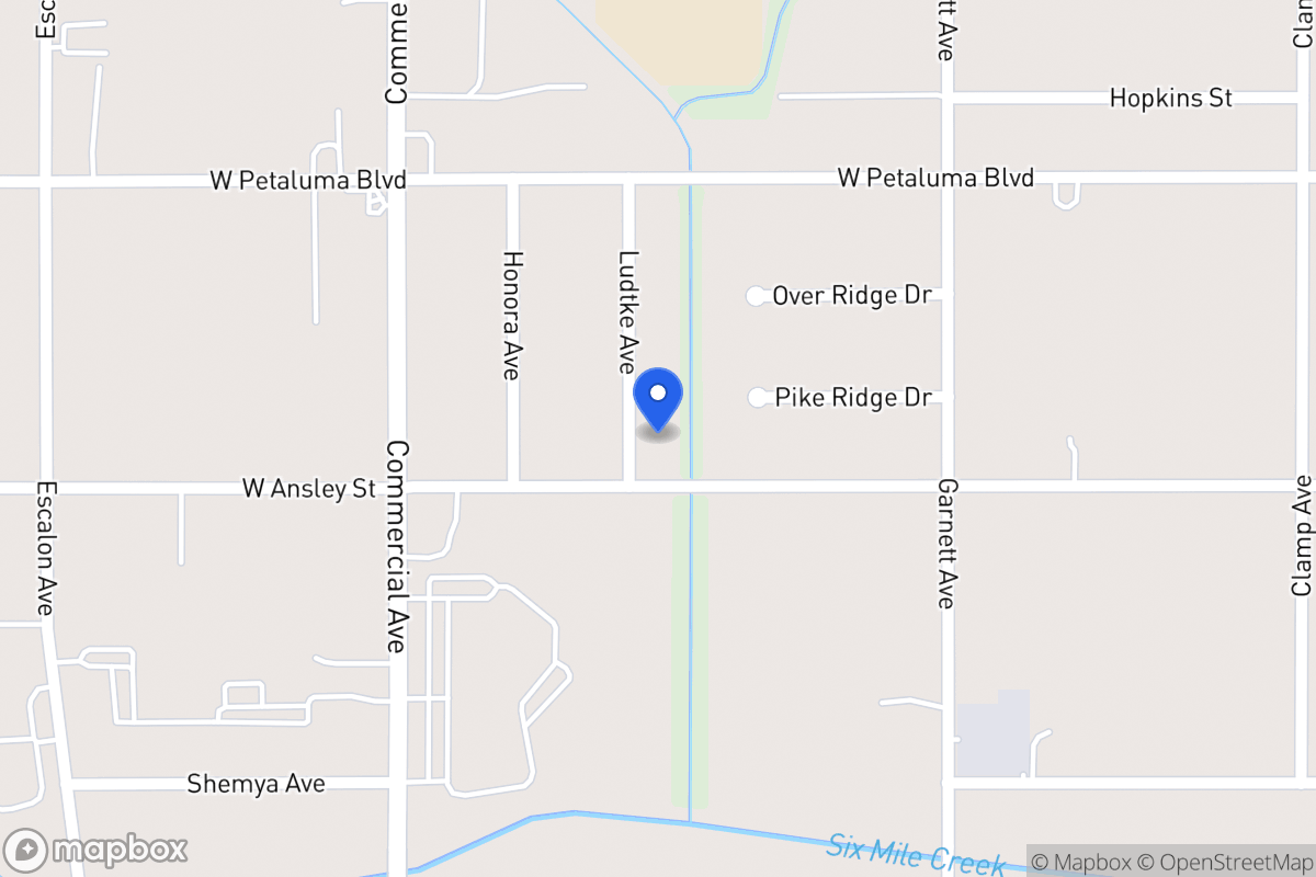 Map of 8722  Ludtke Ave