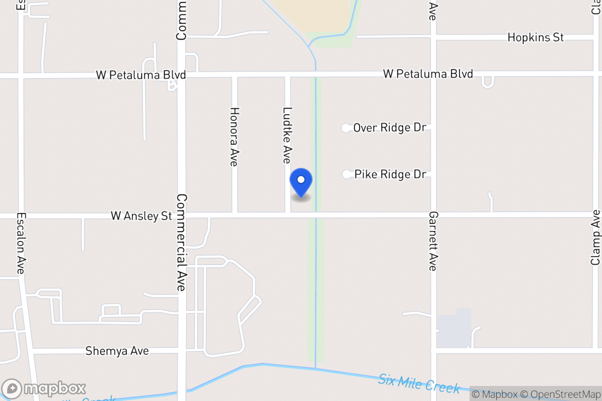 Map of 8726  Ludtke Ave