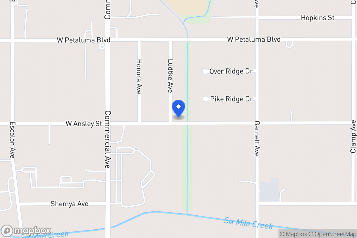 Map of 8730  Ludtke Ave