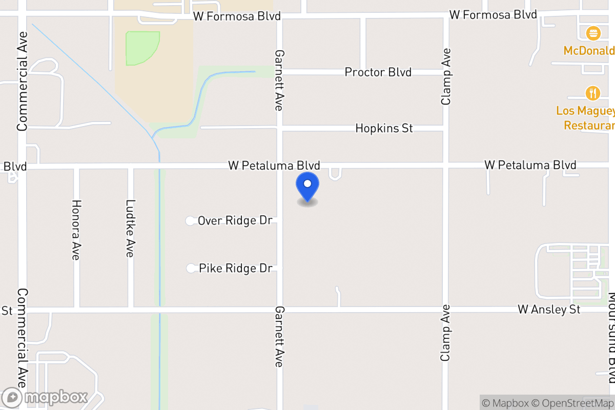Map of 270 W Petaluma Blvd