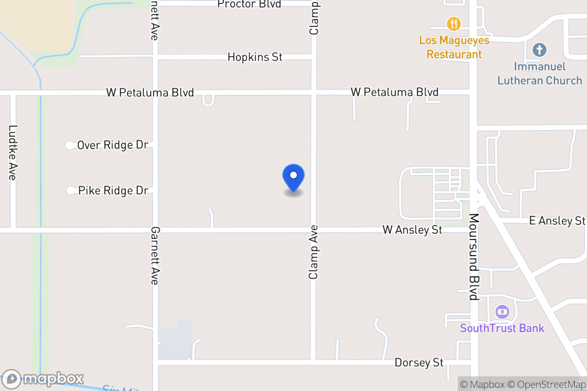 Map of 205 W Ansley St