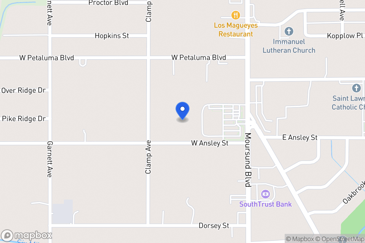 Map of 155 W Ansley St