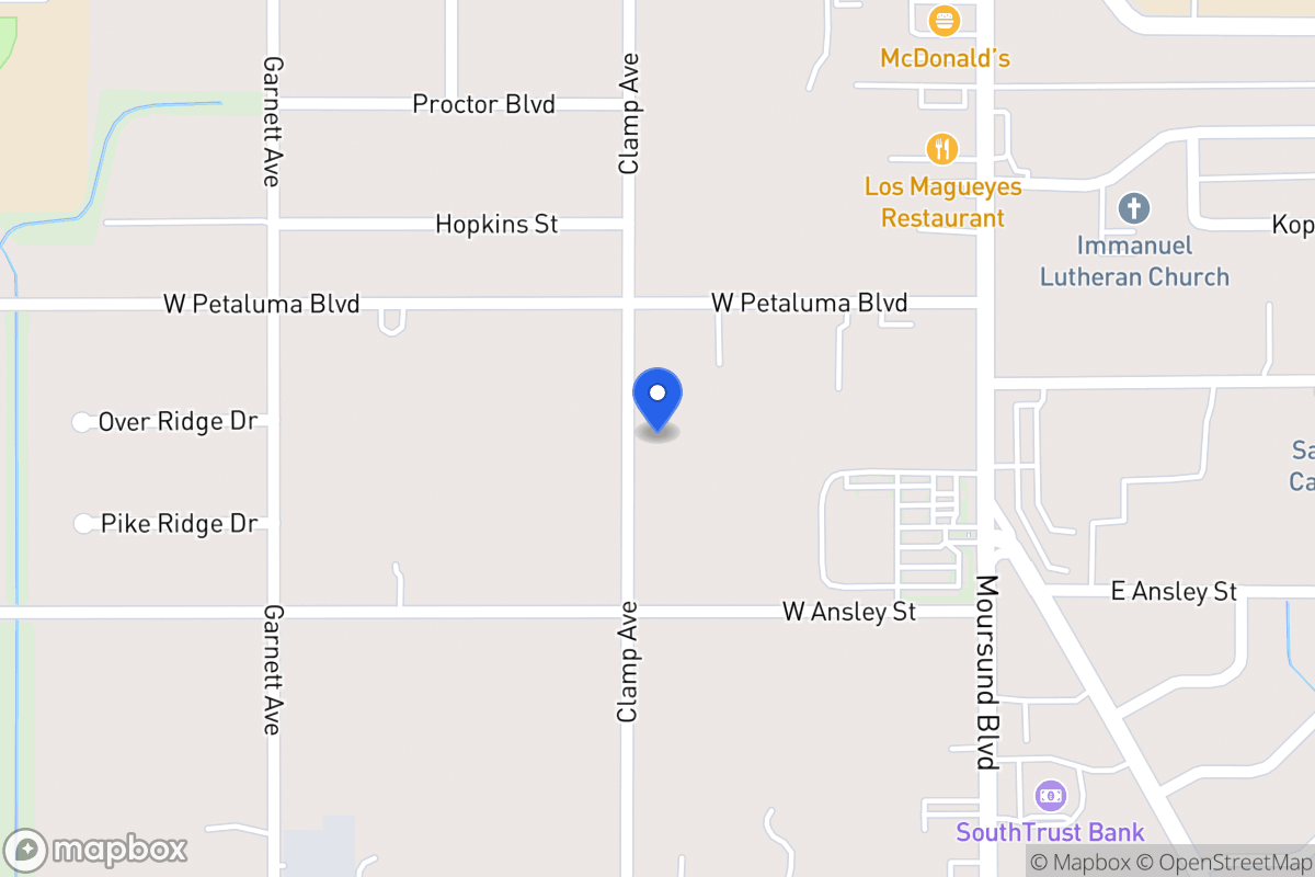 Map of 1930  Clamp Ave