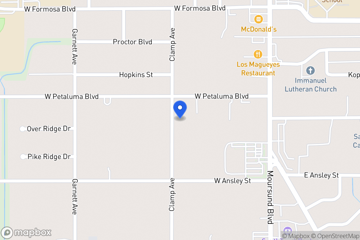 Map of 1920  Clamp Ave