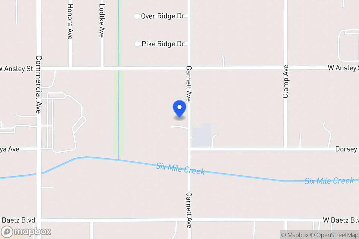 Map of 8811  Garnett Ave