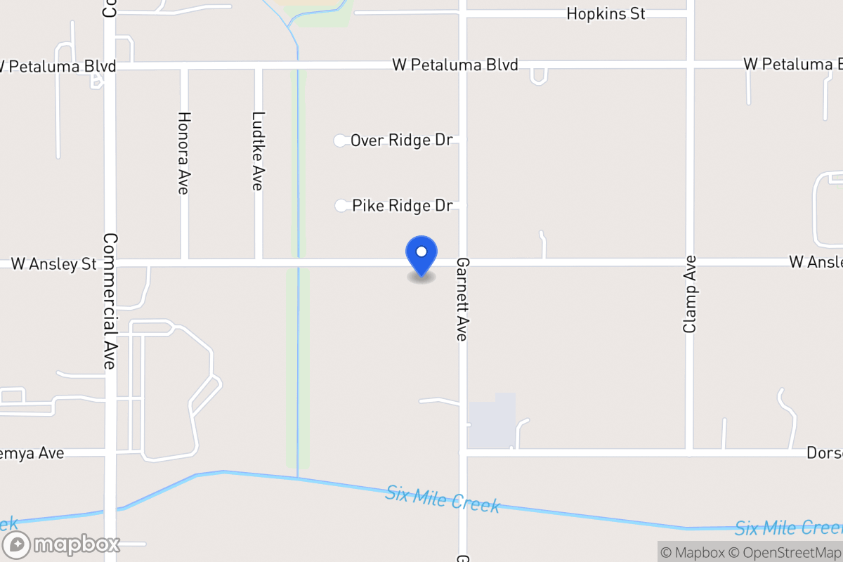 Map of 302 W Ansley St