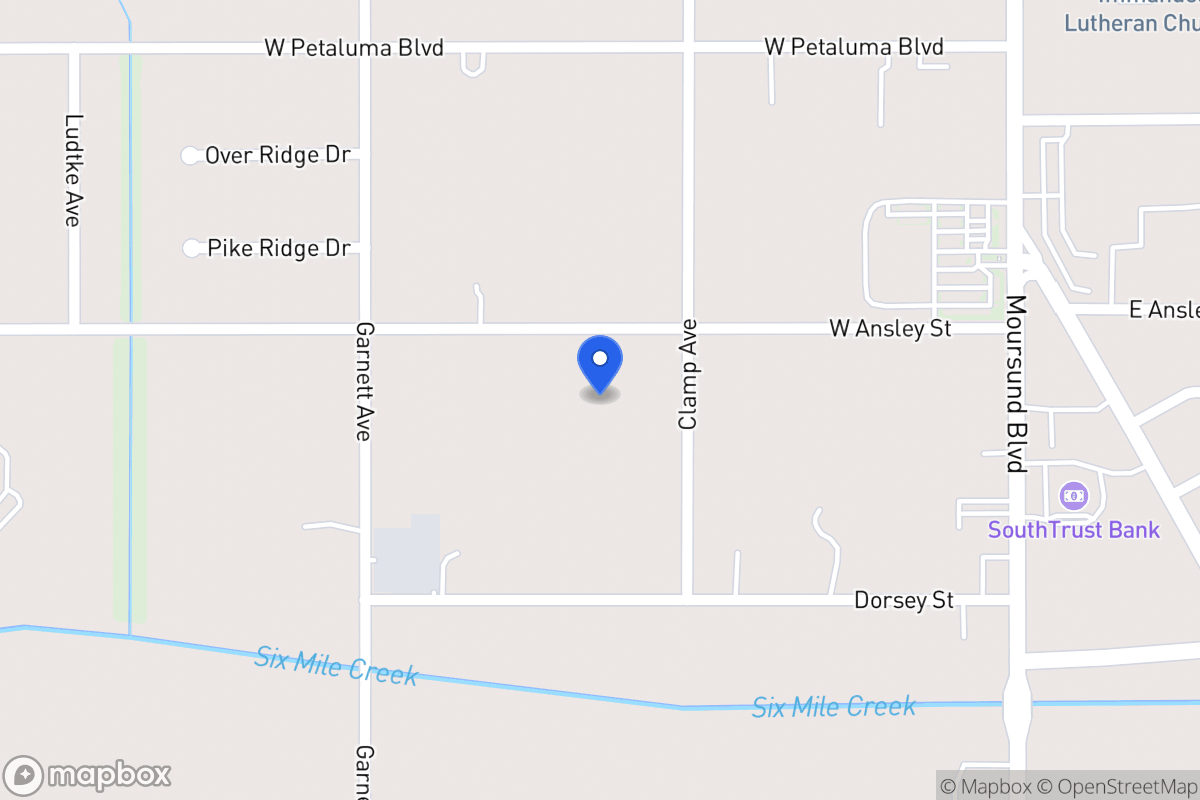 Map of 206 W Ansley St